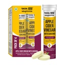 Tata 1mg Apple Cider Vinegar Effervescent Tablets | 750 mg ACV with Garcinia Cambogia | Supports Metabolism & Weight Management | Apple Flavor | 60 Tablets