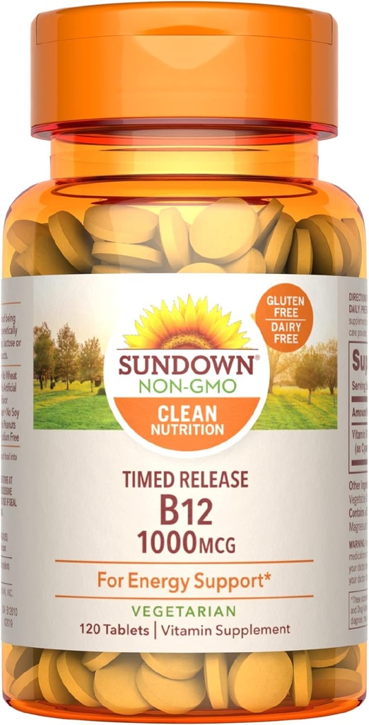 Sundown Vitamin B12, 120 Tabletten