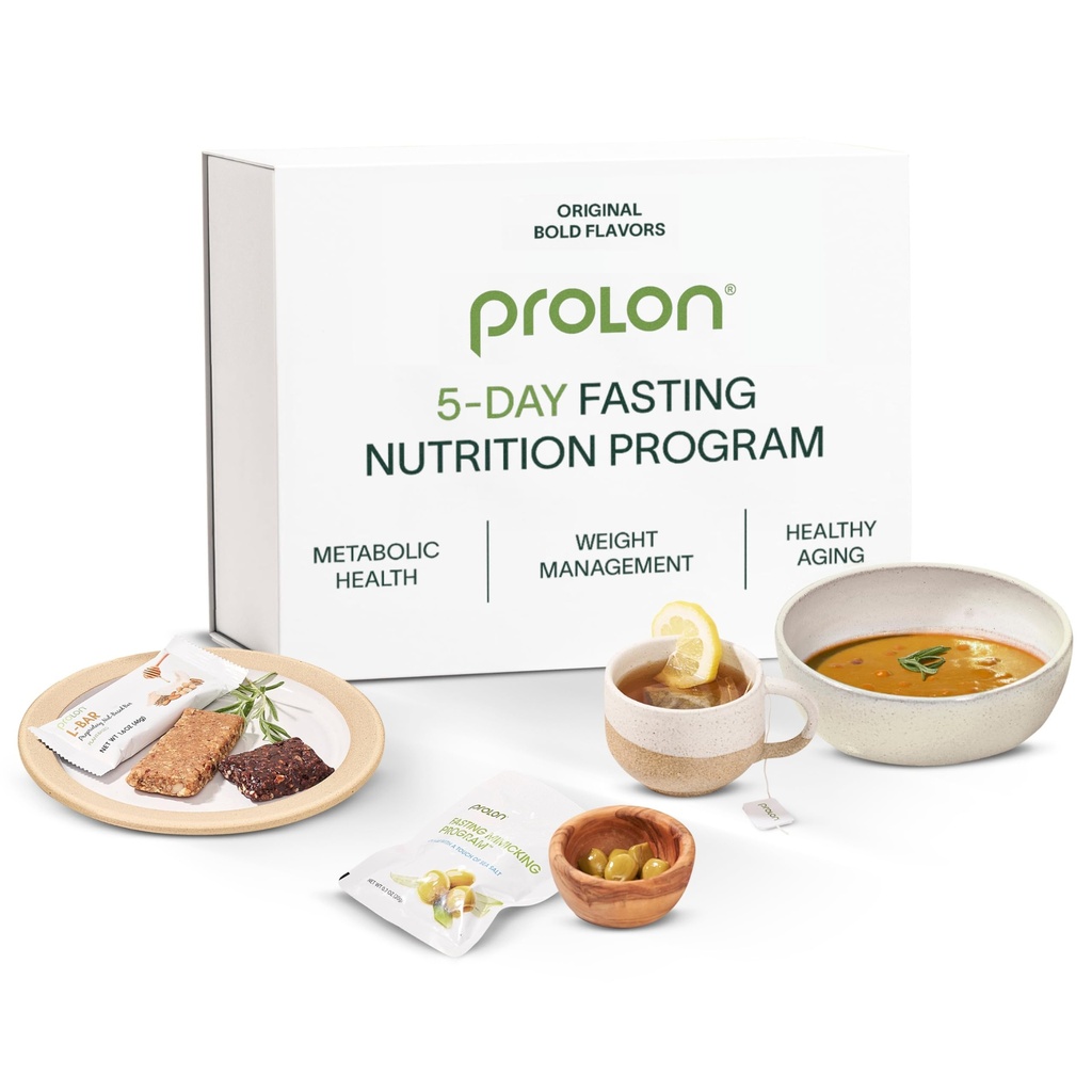Prolon 5-Day Fasting Kit | Fast With Food | Unterstützt Cellular Rejuvenation & Healthy Aging | Low-Calorie, Plant-Based Meals & Snacks | Entwickelt, um nicht zu brechen Ihr Fast (Bold Flavors)