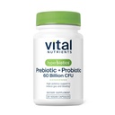 Hyperbiotiques Nutriments vitaux Prébiotiques et probiotiques pour les femmes et les hommes 60 Million CFU.Les pré et probiotiques soutiennent la santé digestive, la constipation, la diarrhée, le gaz et le ballonnement*