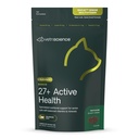VetriScience Senior 27+ Active Health Chews, Nu Cat Daily Multivitamin für Senior Cats, Balanced Vitamins, Minerals and Antioxidants, Healthy Aging and Wellness Support, Fish, 30 Count