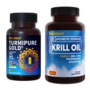 BioEmblem Antarktis Krill Ölergänzung Kurkuma mit Klinisch untersucht TurmiPure