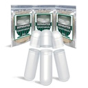 wananfu Capsules vides pré-séparées 0 Végétarien (1000 Nombre), Effacement des capsules de pilules Veggie Taille 0 pour faire vos propres suppléments