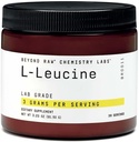 BEYOND RAW Chemielabors L-Leucin Pulver, Brennstoffe Muskeln, 30 Servierungen