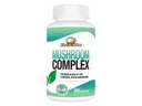 Rise-N-Shine Mushroom Complex Supplement for Clarity & Focus - Immununterstützung w/Lion’s Mane, Reishi, Pilz, Chaga, Maitake & Shiitake Pilz - 30-tägige Versorgung - 30 Kapseln