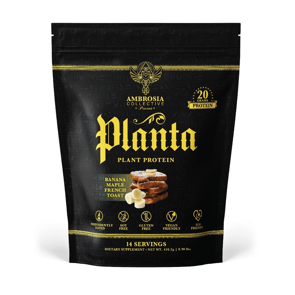 Ambrosia Planta - Protéines végétales de qualité supérieure : Vegan & Keto Friendly.