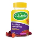 Culturelle Enfants Probiotiques à croquer pour les enfants 3 ans et plus, 30 ans Nombre quotidien Probiotique Gummies pour les femmes et les hommes, Berry Flavor, 52 ans
