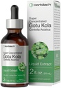 Horbäach Gotu Kola Extrakt | 2 fl oz | Alkoholfrei | Super konzentrierte flüssige Kräuterergänzung | Vegetarisch, Non-GMO, Glutenfrei