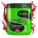 Espèce Nutrition Fiberlyze Fiber Supplement, Poudre de fibre soluble et insoluble à base de psyllium pour un colon sain, fonctions digestives (Fruit Punch, 30 portions)