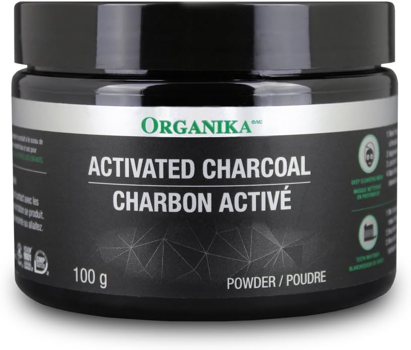 ORGANIKA Charcoal Pulver aktiviert, 100 GR