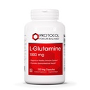 PROTOCOLE POUR LA BALANCE DE LA VIE L-Glutamine 1000mg - Acid Amino - Tissu musculaire, Gut Health Immune Health - 120 Veg Caps