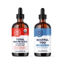 Vimergy Nighttime Fortifier Kit* - 2500 mcg Zinc, 5000 mcg Melatonin, 130 mg Mullein Extract, 70 mg Thym Extract. Réparation, reconstruction et renouvellement de cellules immunitaires pendant le sommeil. Vegan, sans gluten, casher