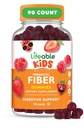 Gommies prébiotiques pour enfants Lifeable Fiber Gommies pour enfants 5g de Grande Dégustation Suppléments de fibre pour les enfants de Gommies prébiotiques pour la santé digestive de Gommy pour enfants, enfants de 90 Gommies
