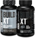 Constructeur de muscles quotidien de l'usine Jacked-XT (60 Nombre) Constructeur de muscles Max Elite (120 Nombre)