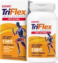 GNC TriFlex Fast-Acting 2.0, verbessert Gelenkkomfort und Steifigkeit, Klinische Stärke Doses von Glucosamin/Chondroitin und Boswellia- Plus Turmeric, 120 Caplets