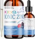 Ionic Liquid Zink Tropfen für Kinder & Kleinkinder | 30 Tage Versorgung | Zinksulfat | Immunität, Stimmung, Gehirn Schilddrüse | 2 Oz