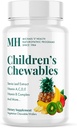 MICHAEL'S Health Naturopathic Programme Kinder Chewables - 60 Vegetarische Wafer - Fruit Punch Flavor - Multivitamin & Mineral Supplement - Kosher - 30 bis 60 Portionen