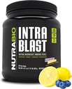 NutraBio Intra Blast Bcaa Powder Amino Acid Supplement, Elektrolyt & Hydration Blend, Intra, Pre Workout & Muskel Erholung, 20g Eaa Aminosäuren Pulver, 5g Glutamin- Blueberry Lemonade, 30 Servieren