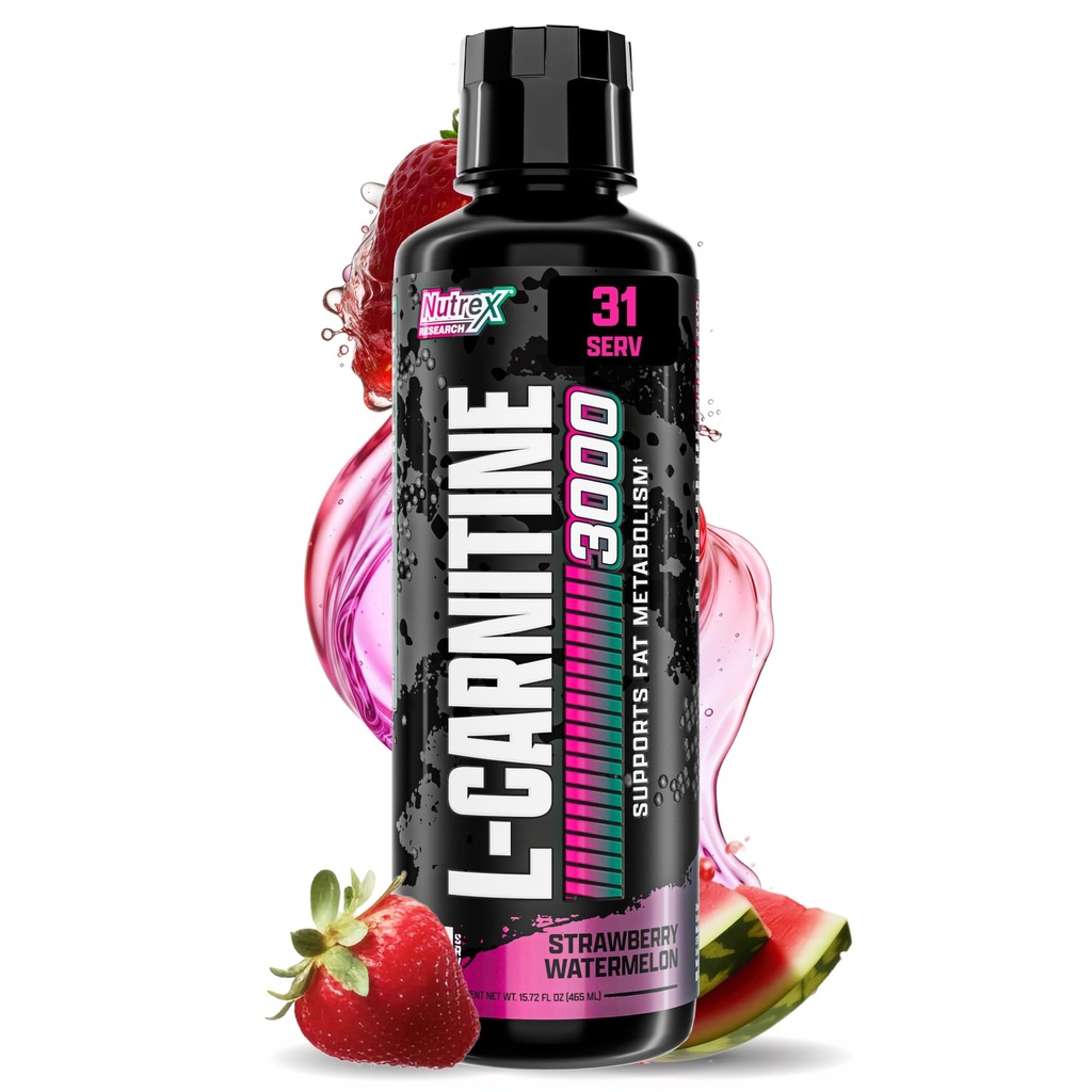 Recherche sur le nutrix Carnitine liquide 3000,00 (Mélon d'eau aux mûres)