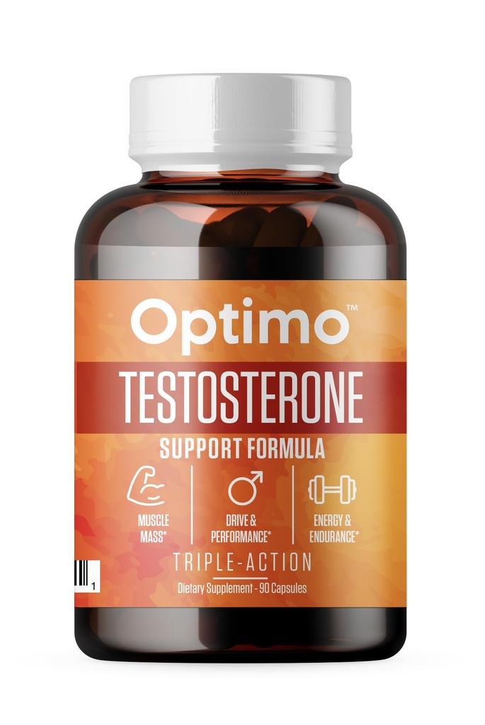 Testosteron Booster Ergänzung für Männer & Frauen 9 Hauptbestandteile Tongkat Ali, Tribulus, Fenugreek, Ashwagandha, Maca, Boron, Zink, VIT D, DAA - 90 Kapseln