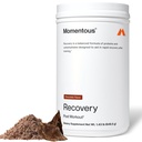 Momentous Recovery Grass-Fed Whey Protein Powder - 20 g Post-Workout Whey Isolate Protein - NSF zertifiziert für Sport - Glutenfrei - 15 Servierungen - Schokolade - Paket Mai Vary