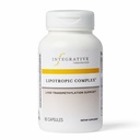 Thérapeutique intégrative Complexe lipotropique - Supplément de soutien du foie pour les adultes* - Comprend le chardon et la vitamine B6 et B12 - Sans gluten et sans lait - 90 Nombre (45 portions)