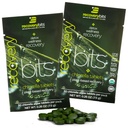 RECOVERYbits Organische Chlorella Algae Tablets, Superfood, Reine grüne Algen, High Protein und Fiber, Chlorophyll, Cracked Cell Wall Nicht-Irradiiert, für Immun-Boosting und Detox, Non-GMO, 60 Tabletten