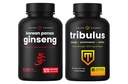 NutraChamps Korean Ginseng Kapseln und Tribulus Kapseln 2 Packung Bundle