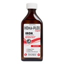 NaturesPlus Hema-Plex Fer liquide, baie mixte - 8,5 oz - Fer et nutriments essentiels - végétalien, sans gluten - 25 portions