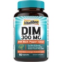 DIM Ergänzung für Frauen und Männer, Estrogen Metabolismus, Hormon Balance & Menopause Unterstützung, DIM 300 mg mit schwarzem Pfeffer Extrakt, hohe Absorption, 90 Kapseln