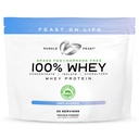 Muscle Feast 100% Gras Fed Whey Protein Powder, All Natural Hormon Free Paure Raised Whey Protein Powder for Women & Men- Whey Concentrate, Isolate & Hydrolyzed Protein Powder Blend- Unflavored, 2lb