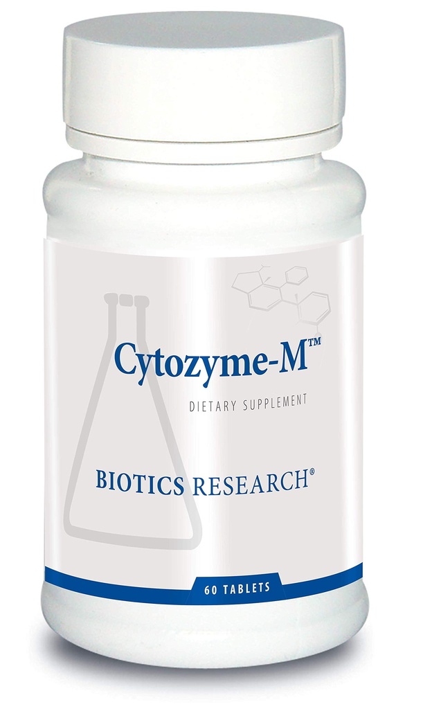 Biotics Research CytozymeM Male Glandular Combination Formula, Male Hormon Support, Gesunde Endokrine Funktion, SOD, Katalase, Potent Antioxidante Aktivität, 60 Tabletten
