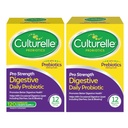 Culturelle Pro Strength Tägliche Probiotika, Verdauungskapseln, natürlich gewonnene Probiotika, die nachweislich die Verdauungs- und Immungesundheit unterstützen, Gluten & Sojafrei, 4 Monate Versorgung, 60 Zählung (Paket von 2)