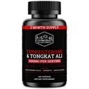 Forêt Noire Turkestérone Tongkat Ali Supplément 1000mg par service (Pureté maximale 95%) Turkestérone Supplément pour hommes (Tongkat Ali pour hommes Longjack 200:1) Similaire à Tongkat Ali Fadogia Agrestis