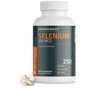 Bronson Sélénium 200 mcg Immune & Antioxydant Support Minéral essentiel, 250 comprimés végétariens