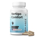 Vertigo Relief Supplement 1750mg, 90 Kapseln - Natürliche Unterstützung für Bewegung Krankheit, Dizziness, Tinnitus, Migraines, Innere Ohr Balance (Pack von 1)