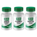 MediNatura BHI Comprimés de protection multi-symptômes anti-éclats (100) Comprimés de protection du mucus (100) + Comprimés de protection contre les allergies (100) Relief homéopathique - action rapide, dissout rapide