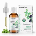 ImunON Bio Griechische Oregano Öltropfen – Extrastärke 86-90% Carvacrol – Leistungsstarke Immun- & Verdauungsunterstützung – 200 Servierungen – 100% rein, Vegan, Non-GMO, Glutenfrei – 1 fl oz (30 mL)