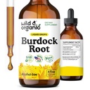 Teinture de racine de lard sauvage et biologique - Supplément liquide pour antioxydant, désintoxication, soutien digestif - gouttes de racines de lard - végétalien, sans sucre et sans alcool - 4 fl oz
