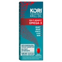 Kori Krill Oil Omega 3 Supplément, Antarctique Krill Oil with Superior Absorption vs Fish Oil Alternative, 400 mg Softgels, 90 Softgels, EPA & DHA