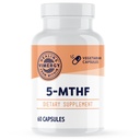 Vimergy 5-MTHF Kapseln – 60 Portionen (1 Kapsel/Serving) 8500mcg L-Methylfolat Glucosamin und 500 mcg Vitamin B12 Ergänzung – bioverfügbare Folat Ergänzung für Frauen und Männer Vegan 5 mthf (60 ct)