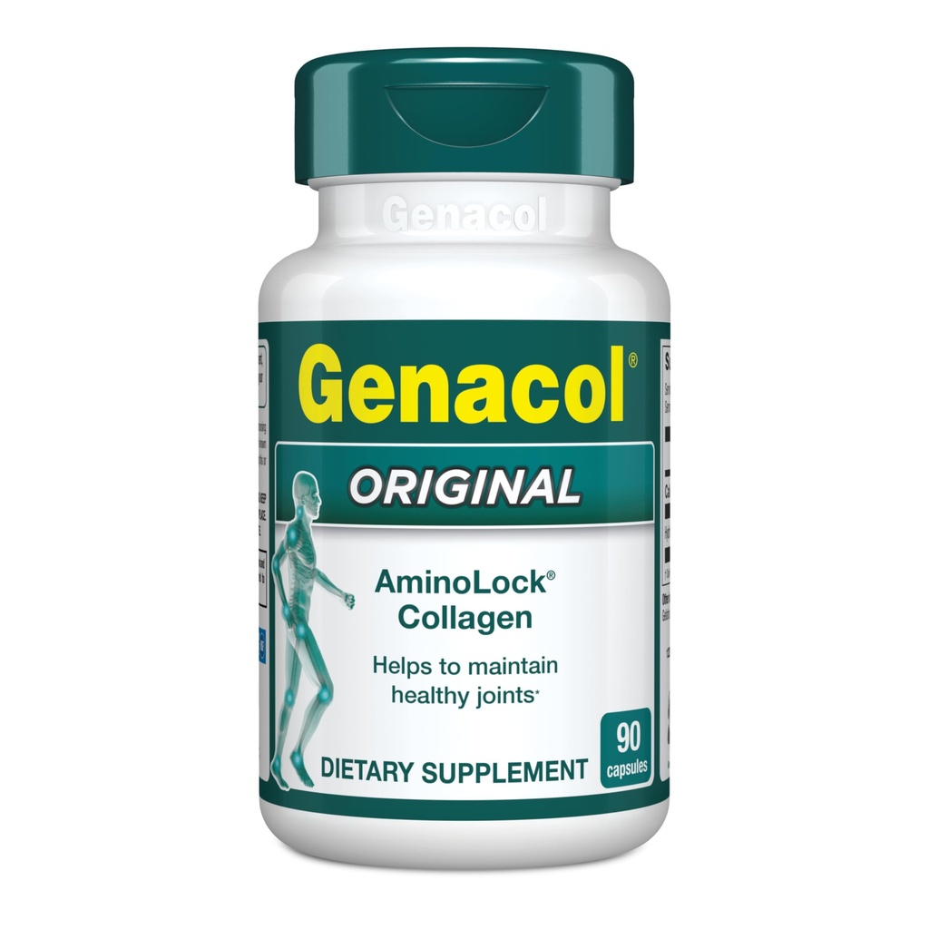 Genacol Original – Collagen Supplement with Ultra-Hydrolyzed Collagen Peptides, Maintains Joint Health, Knee Supplements for Men & Women, 90 Capsules (30-Day Supply)
