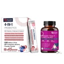 NATURE TARGET Probiotics-for-Women Prebiotics-and-Probiotics-Powder + Probiotika für Frauen Urinary Tract Health