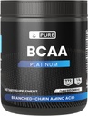 PURE ORIGINAL INGRÉDIENTS 2:1 BCAA Poudre, 14,4 oz, non aromatisée, 272 portions, toujours pure, sans additifs ou charges