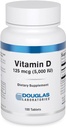 Douglas Laboratories Vitamin D (5.000 I.U.) | Vitamin D3 Nahrungsergänzungsmittel zur Unterstützung von Immun-Gesundheit, Calcium-Level und Knochen* | 100 Tabletten