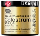 Premium Colostrum Supplement Highest IgG for Gut Health, Immune Support & Recovery Superfood, Anti-Age - Pure Grass-Fed Bovine Colostrum Powder - Mother’s First Milk, 60 Servings, Unflavored