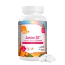 Zahler Junior D3 Vitamine 1000 IU - für Kinder - Vitamin D für Kinder zur Unterstützung von Knochen, Zähnen und Immungesundheit - Kosher Orange Flavor - 120 Count.