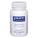 Encapsulations pures Quercetin - 500 mg - Soutien immunitaire, santé cellulaire et santé cardiaque - Supplément antioxydant - Sans gluten et sans OGM - 60 capsules