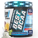 BPI Sports Best BCAA Powder - Muskel-Recovery-Unterstützung - Verzweigte Kette Aminosäuren | Bausteine von Protein und Muskel - Post Workout Erholung - Hydration - Frucht-Punch, 30 Servierungen