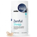 Zenful Sleep 6-in-1 Natural Sleep Aid for Adults Without Melatonin | Deep Sleep Supplement with Ashwagandha KSM-66® and Venetron® | Supports Cortisol Balance & Mood | 90 Capsules